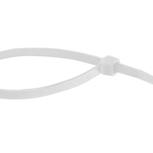 COLIERE NYLON ALBE 2.5*160 MM SET 100 BUC